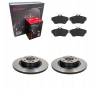 Disques de frein + plaquettes arrière BREMBO JUMPY SCUDO EXPERT 2007-
