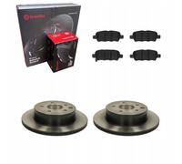 Disques de frein + plaquettes arrière BREMBO NISSAN QASHQAI X-TRAIL I II INFI...
