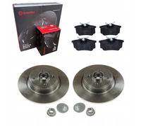 Disques de frein + plaquettes arrière BREMBO RENAULT GRAND SCENIC II 2004-2009