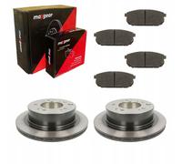 Disques de frein + plaquettes arrière KIA SORENTO I 2002-2011