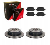 MAXGEAR 19-1225 2x Disque de frein Arrière Ø258mm Hauteur: 57,3mm Épaisseur: 8mm Cercle de percage -Ø: 112mm Plein Compatible avec MERCEDES-BENZ Classe A W169 Classe B W245