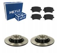 Disques de frein + plaquettes arrière MEYLE AUDI A3 ALTEA LEON GOLF V VI...