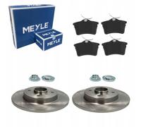 Disques de Frein + Plaquettes Arrière MEYLE CITROEN BERLINGO PEUGEOT 308 PART...