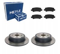 Disques de frein + plaquettes arrière MEYLE TOYOTA COROLLA E12 2002-2007