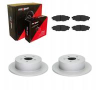 Disques de frein + plaquettes arrière SUBARU LEGACY IV OUTBACK 2003-