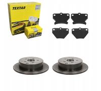 Disques de frein + plaquettes arrière Textar TOYOTA CELICA MATRIX PRIUS W2 1.8