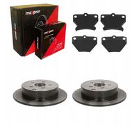 Disques de frein + plaquettes arrière TOYOTA CELICA MATRIX PRIUS W2 1.8