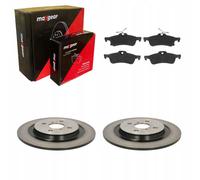 Disques de frein + plaquettes arrière TOYOTA YARIS P13 2010- YARIS P9 2005-