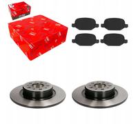Disques de frein + plaquettes arrière TRW pour ALFA ROMEO 156 2001- GT 2003-