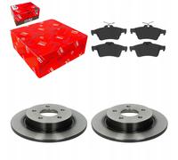 Disques de frein + plaquettes arrière TRW pour FORD FOCUS III MK3 2010-2020