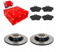 Disques de frein + plaquettes arrière TRW pour JUMPY SCUDO EXPERT 2007-