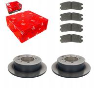 Disques de frein + plaquettes arrière TRW pour MITSUBISHI GALANT VII VIII SPA...
