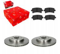 Disques de frein + plaquettes arrière TRW pour OPEL INSIGNIA A 2008- SAAB...