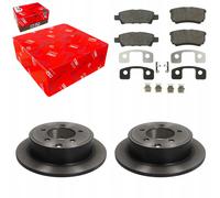 Disques de frein + plaquettes arrière TRW pour SEBRING AVENGER DALIBER COMPAS...