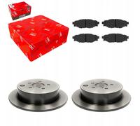 Disques de frein + plaquettes arrière TRW pour SUBARU FORESTER IMPREZA...