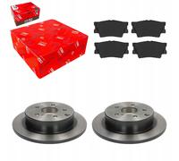 Disques de frein + plaquettes arrière TRW pour TOYOTA RAV 4 III IV 2005-2018