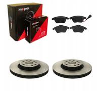 2 x MAXGEAR 19-1044 Disque de frein pour AUDI,BUICK,CUPRA,SEAT,SKODA,VW