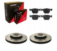 2x Disque de frein ventilé 19-1829 MAXGEAR pour BMW X5 X3