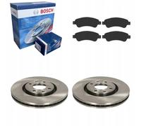 Disques de frein + plaquettes avant BOSCH BERLINGO C3 II C4 CACTUS PEUGEOT 20...