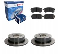 Disques de frein + plaquettes avant BOSCH pour HYUNDAI i20 I 2008-2015