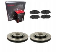 Disques de Frein + Plaquettes Avant BREMBO TOYOTA RAV 4 III IV 2005-2018