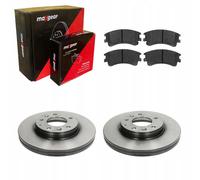 Disques de frein + plaquettes avant MAZDA 6 GG GY 2002-2008
