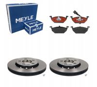 2x Disque de frein MEYLE 115 521 1018 convient pour AUDI SEAT SKODA VW