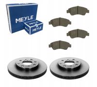 Disques de frein + plaquettes avant MEYLE HONDA JAZZ II 2002-2008