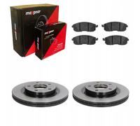 Disques de frein + plaquettes avant NISSAN JUKE F15 2010 - PULSAR 2014 -