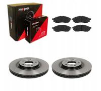 Disques de frein + plaquettes avant NISSAN QASHQAI 13- RENAULT KOLEOS I 08-