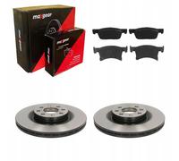 Disques de frein + plaquettes avant OPEL ADAM CORSA E 2014-