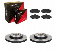 Disques de frein + plaquettes avant OPEL CORSA C 2000-2009