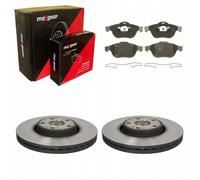 2x Disque de frein Essieu avant ventilé 19-1305 MAXGEAR pour RENAULT LAGUNA II