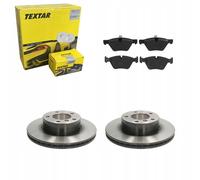 Disques de frein + plaquettes avant Textar BMW Série 3 E90 E91 2004-