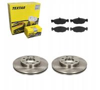 Disques de frein + plaquettes avant Textar OPEL ASTRA F COMBO CORSA A B VECTRA A