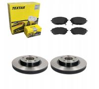 Disques de frein + plaquettes avant Textar TOYOTA AURIS E18 2012 - COROLLA E18