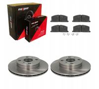 Disques de frein + plaquettes avant TOYOTA COROLLA E9 E10 E11