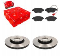 Disques de frein + plaquettes avant TRW pour OPEL COMBO 2012-