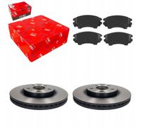 Disques de frein + plaquettes avant TRW pour OPEL INSIGNIA A 2008- SAAB 9-5 M...