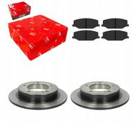 Disques de frein + plaquettes avant TRW pour SUZUKI JIMNY SAMURAI 1998-