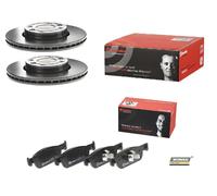 Disques De Frein + Plaquettes Brembo Avant Pour Renault Clio IV 4 0.9 1.2 1.5