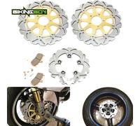 Disques de frein pour GSX1300R Hayabusa, construction en acier inoxydable, qualité e ISO, Hayabusa 99-07