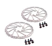 Disques de Frein pour Shimano pour Rotor De Frein À Disque 160mm 180mm 203mm Rotors De Frein Hydraulique Dissipation Thermique Route VTT Rotor(2 PC 160MM)