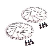Disques de Frein pour Shimano pour Rotor De Frein À Disque 160mm 180mm 203mm Rotors De Frein Hydraulique Dissipation Thermique Route VTT Rotor(2 PC 180MM)
