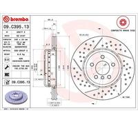 BREMBO - Disque de frein composite 09.C395.13 (Vendu à l'unité) - Réf. 1392776