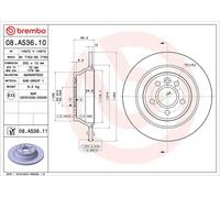 Disques de frein VOLVO S80 II T4 08.A536.11