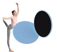 Disques de glisse d'exercice, curseurs de base d'exercice Sliders de sol de | Pilates Couleur vive pour le yoga, le pilates, l'entraînement de base, la tenue inversée du genou.