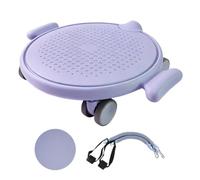 Disques de glisse silencieux Gainage du tronc avec roulettes silencieuses | Patins de Glisse pour Exercice Jambes fitness force du tronc récupération maison gym studio sol yoga ballet