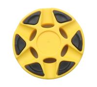 Disques de hockey sur glace, disques de hockey sur sol - Disque de rue et d'apparence - Fournitures d'entraînement de disque avec design à six coups, équipement professionnel de hockey