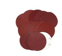 Disques de papier de verre ronds de 3/4/5/6 pouces, feuilles abrasives de grain 40 à 2000 for outils rotatifs 10 pièces(240 Grit 5In - 125mm)